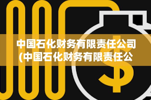 中國石化財務有限責任公司(中國石化財務有限責任公司天津分公司)