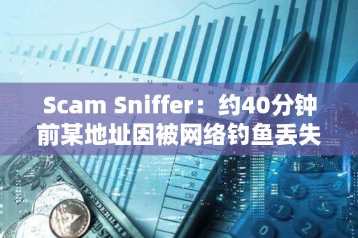 Scam Sniffer：約40分鐘前某地址因被網絡釣魚丟失價值420萬美元aEthWETH和aEthUNI