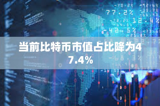 當前比特幣市值占比降為47.4%