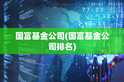 國富基金公司(國富基金公司排名)