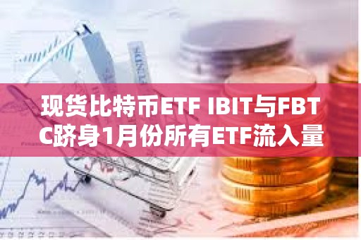 現貨比特幣ETF IBIT與FBTC躋身1月份所有ETF流入量前十名