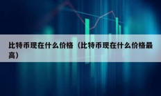 比特幣現在什么價格（比特幣現在什么價格最高）