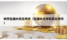 如何在國內(nèi)買比特幣（在國內(nèi)怎樣購買比特幣）