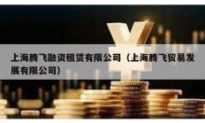 上海騰飛融資租賃有限公司（上海騰飛貿易發展有限公司）