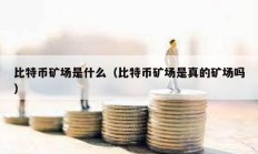 比特幣礦場(chǎng)是什么（比特幣礦場(chǎng)是真的礦場(chǎng)嗎）